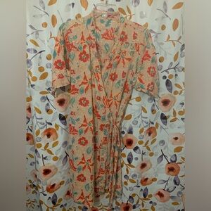 🔥5/$25 Floral Wrap Dress Sz S